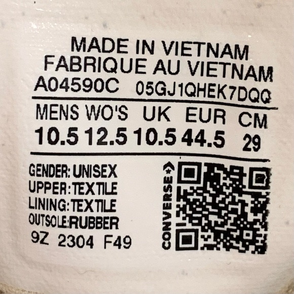 [BRAND NEW] CONVERSE CHUCK TAYLOR ALL STAR 70 VINTAGE CANVAS DUNESCAPE MENS 10.5 - Picture 8 of 8